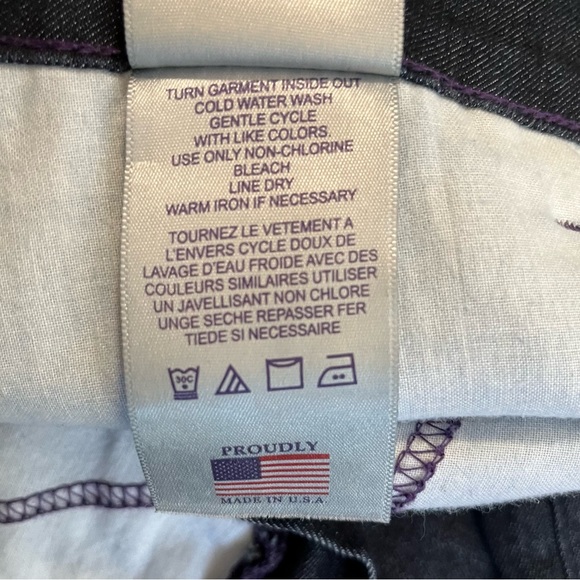 NYDJ Jeans Bootcut Dark Wash 5 Pocket Denim Sz 16 EUC - Picture 13 of 13